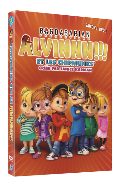 ALVINNN !!! ET LES CHIMPMUNKS S1 V1 – DVD