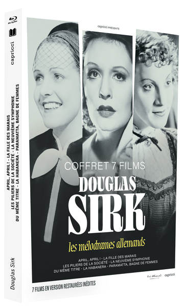 DOUGLAS SIRK, LES MELODRAMES ALLEMANDS – 3 BLU-RAY + LIVRET