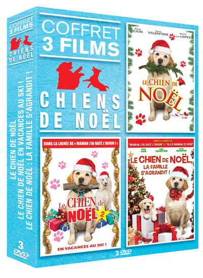 CHIEN DE NOEL – 3 DVD