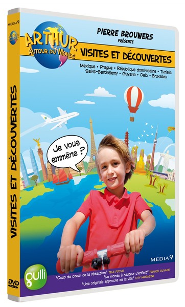 ARTHUR AUTOUR DU MONDE 1 – VISITES ET DECOUVERTES – DVD