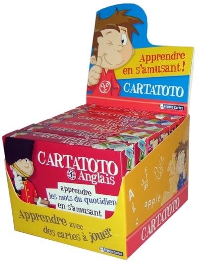 Présentoir Cartatoto Anglais