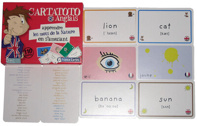 Cartatoto Anglais Niveau 2 Apprendre les mots de la nature