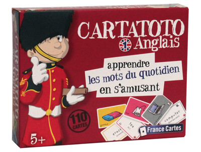 Cartatoto Anglais Niveau 1 Apprendre les mots du quotidien