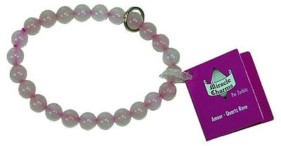 Bracelet Miracle Charms – Quartz rose