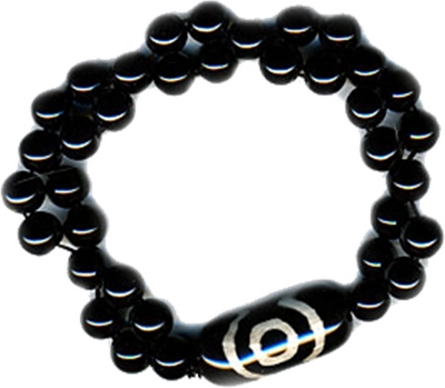 Bracelet DZI – Onyx double