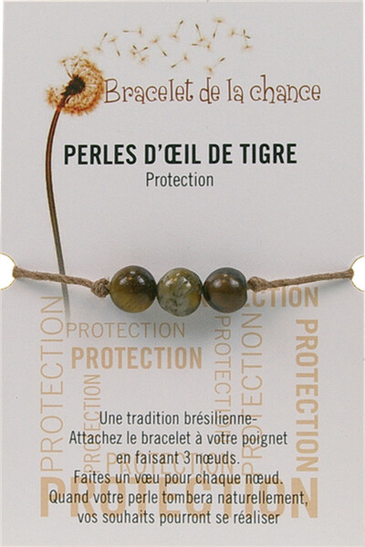 Bracelet de la chance – Perles d’Oeil de Tigre