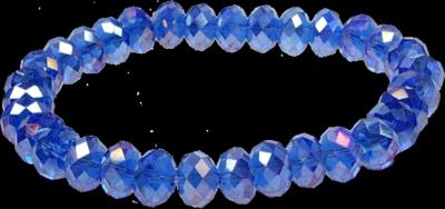 Cristal bracelet – Miracles – Bleu Saphir