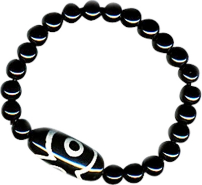 Bracelet DZI – Onyx simple
