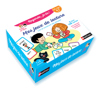 Mes jeux de lecture – Lire et construire des phrases
