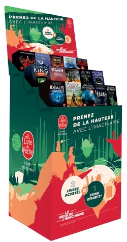 Présentoir lutrin 60LP Littérature imaginaire 2022