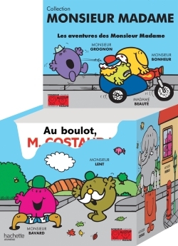 Boïte n°8 les aventures des Monsieur Madame 6 titres x 6ex