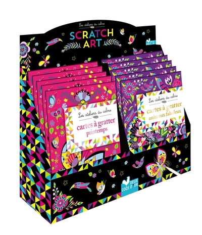 Boîte vendeuse 10 vol pochettes à gratter ADC 032019
