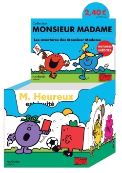 Boîte n°4 Les aventures des Monsieur Madame 6 titres x 6 ex