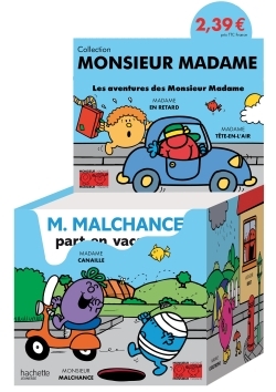 Boïte n°7 les aventures des Monsieur Madame 6 titres x 6ex