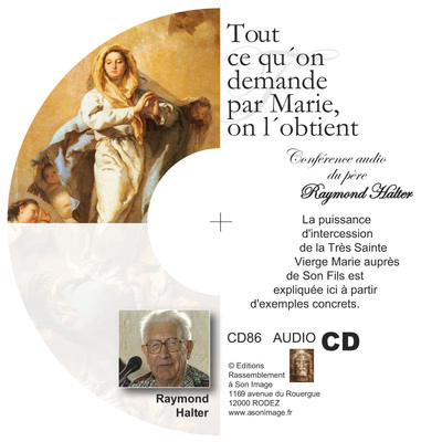 Tout ce qu’on demande par Marie, on l’obtient – CD enseignement audio – CD86