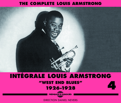 INTEGRALE LOUIS ARMSTRONG VOLUME 4 WEST END BLUES 1926 1928 COFFRET TRIPLE CD AUDIO