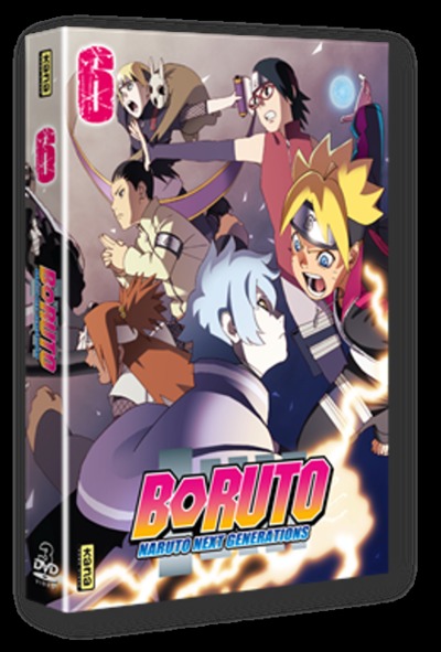 BORUTO NARUTO NEXT GENERATIONS VOL 6 – 3 DVD