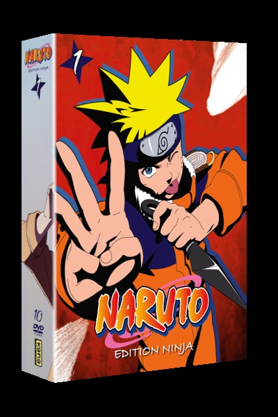 NARUTO – COFFRET 10 DVD – COFFRET 1