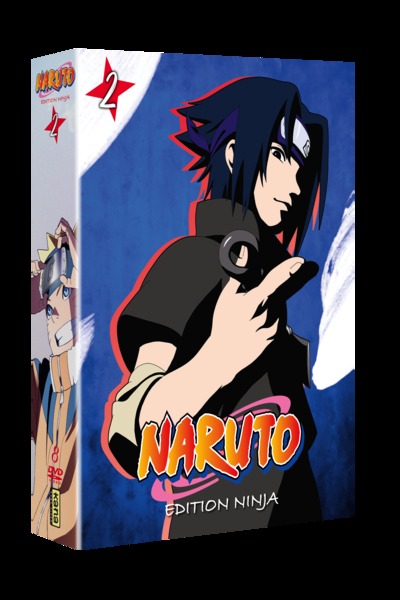 NARUTO – COFFRET 8 DVD – COFFRET 2