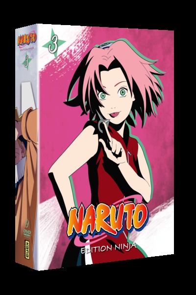 NARUTO COFFRET NINJA  3 – 9DVD
