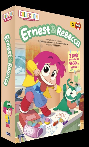 ERNEST & REBECCA – COFFRET 2 DVD – LE MICROBE DE L’AMOUR