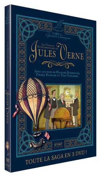 Les Voyages Extraordinaires de Jules Verne – Nouvelle édition en 3 DVD