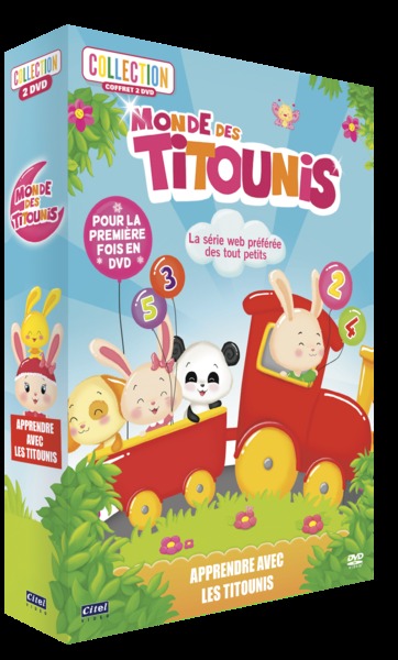 MONDE DES TITOUNIS – APPRENDRE AVEC LES TITOUNIS – COFFRET 2 DVD