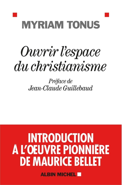 Ouvrir l’espace du christianisme