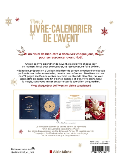 Mon livre-calendrier de l’avent