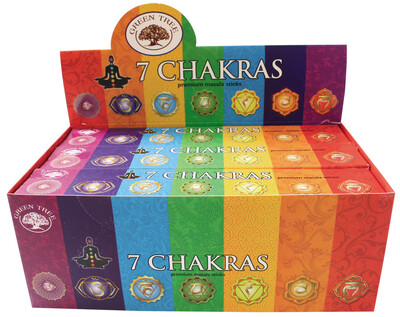 Encens Green Tree 7 Chakras – 15 grs