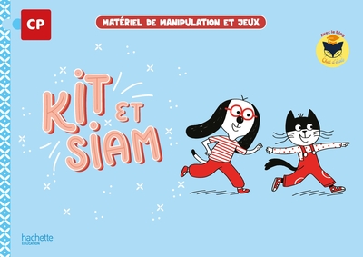 Kit et Siam – Méthode de lecture CP – Boîte de matériel et de jeux – Ed. 2023