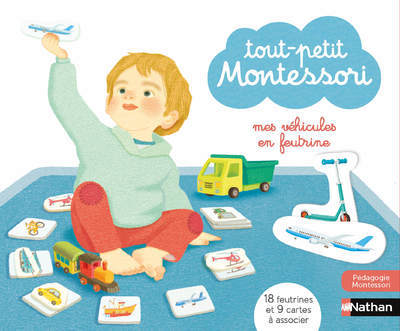 Mes véhicules en feutrines – Coffret tout petit Montessori