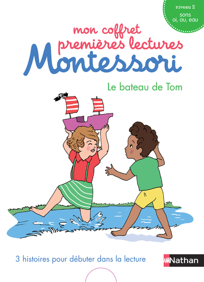 Le bateau de Tom – Mon coffret premières lectures Montessori – 3 histoires pour débuter dans la lect