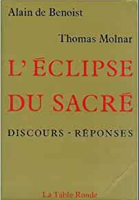 L’éclipse du sacré