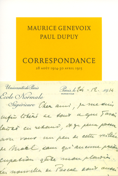 Correspondance