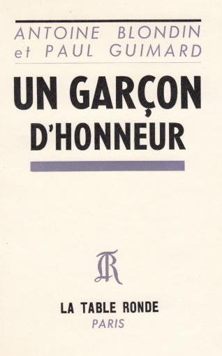 Un garçon d’honneur