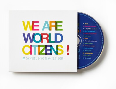 WE ARE WORLD CITIZENS (CD) : 12 CHANSONS POUR LES DROITS DE L’ENFANT  (FR/ENG)