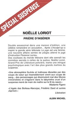 Prière d’insérer