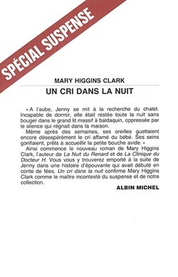 Un cri dans la nuit