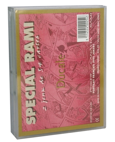 Ensemble de 2 jeux Spécial Rami – étui cristal