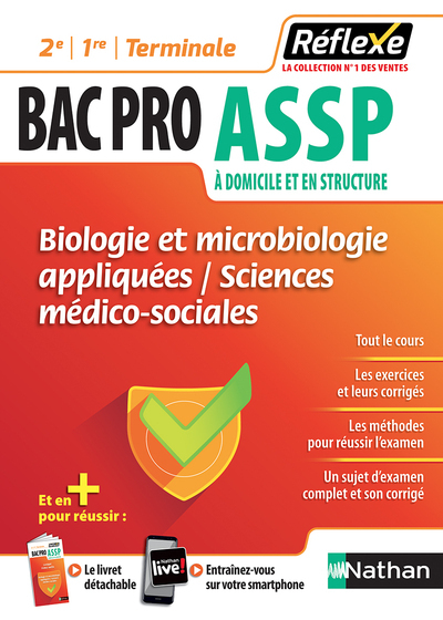 Biologie et microbiologie appliquées – SMS 2e/1re/Terminale Bac pro ASSP – Guide Réflexe N02 – 2018