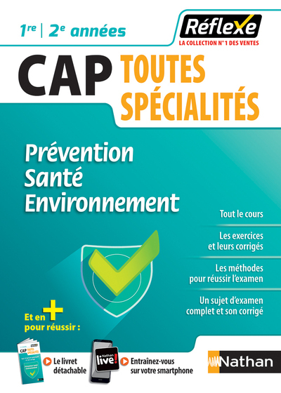 Prévention Santé Environnement – CAP 1ère/2ème années Toutes spécialiés (Guide Réflexe N° 15) – 2018