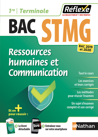 Ressources humaines et communication – 1re/Terminale BAC STMG (Guide Réflexe N°90) – 2019