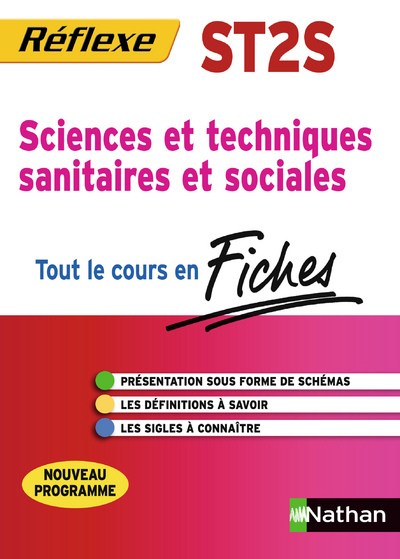 FICHES REFLEXE 1ERE ET TERM ST2S – SCIENCES ET TECHNIQUES SANITAIRES ET SOCIALES N02 – 2013