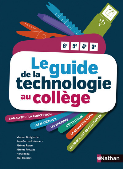 Le Guide de la technologie au collège Livre de l’élève
