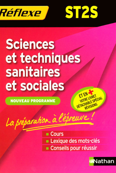 SCIENCES ET TECHNIQUES SANITAIRES ET SOCIALES ST2S -MEMO REFLEXE N24 2008