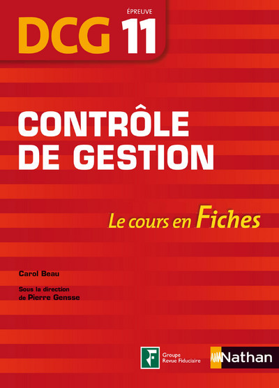 Contrôle de gestion DCG – épreuve 11 – Fiches DCG