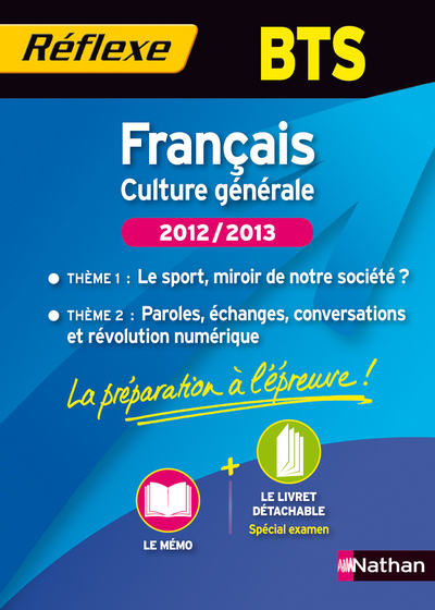 FRANCAIS BTS THEMES 2012/2013 – REFLEXE N98
