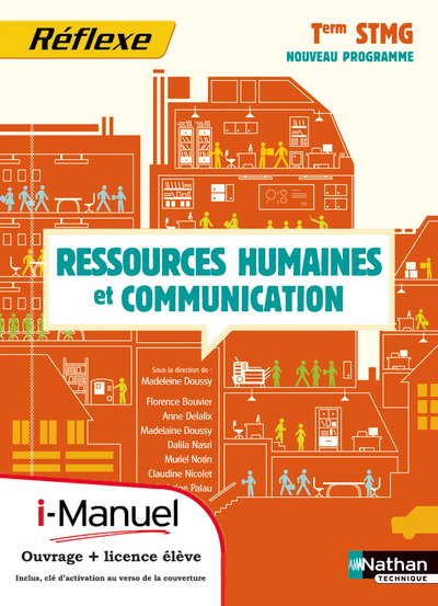 Ressources humaines et communication – Tle STMG Pochette Réflexe STMG i-Manuel bi-média