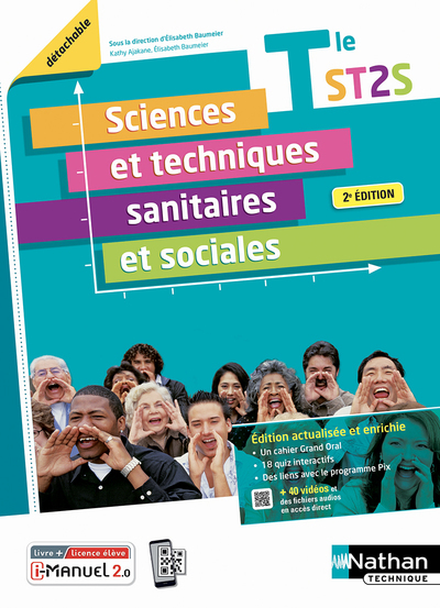 Sciences et techniques sanitaires et sociales – Term ST2S (Pochette Reflexe) – Livre + licence élève